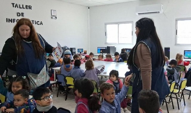 José C. Paz ofrece talleres de informática desde los 2 años en los centros de niñez y primera infancia
