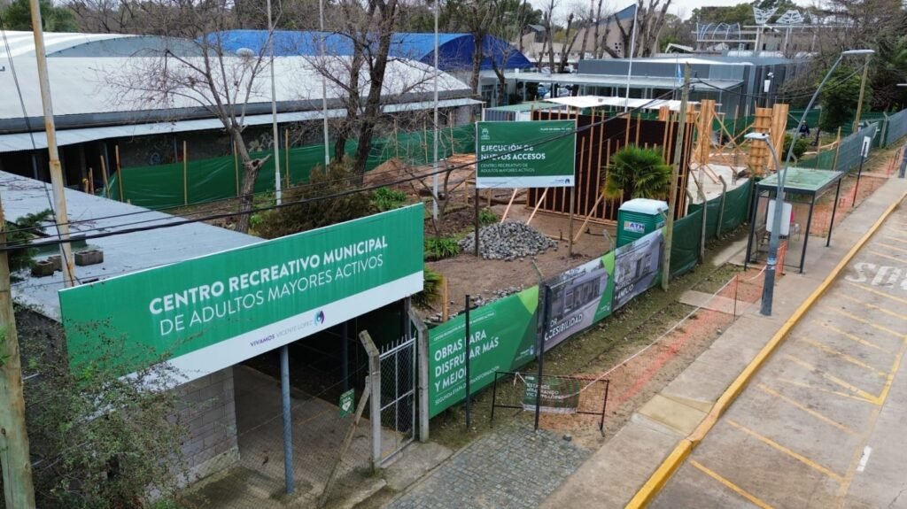 Vicente López avanza con la segunda etapa de renovación del Centro Recreativo de Adultos Mayores