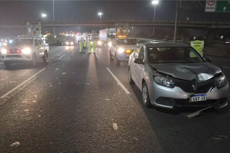 Panamericana:  accidente fatal en San Isidro. Caos por mas de 2 horas