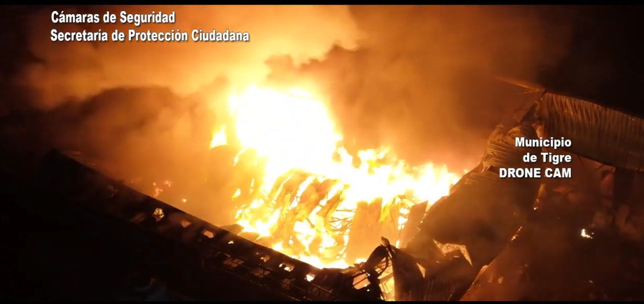 Voraz Incendio - Don Torcuato - Grupo Almar