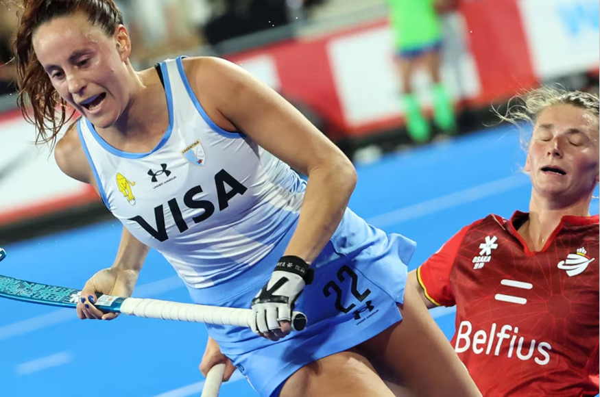 Las leonas - Bélgica Mundial de Hockey