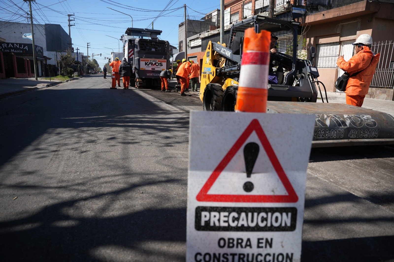 Avanza la segunda etapa de repavimentación de Gaspar Campos en San Miguel