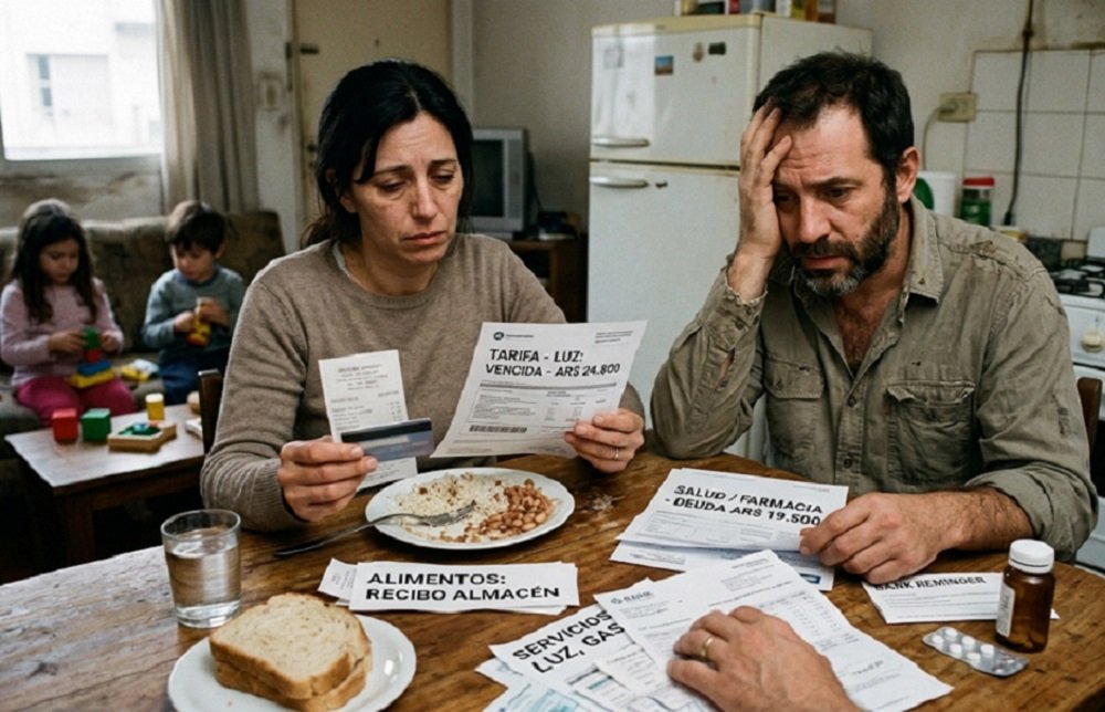 Crisis de ingresos: el 76% de quienes se endeudaron lo hizo para pagar alimentos, salud, tarifas y servicios