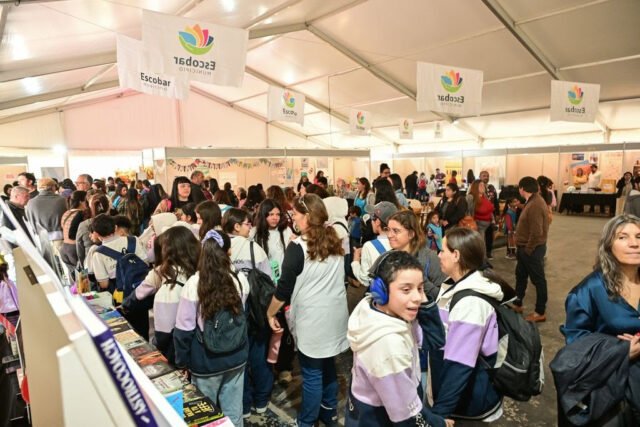 Cultura y educación en la Feria del Libro de Escobar