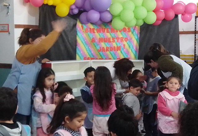 El Municipio de Tigre entregó una nueva biblioteca móvil al Jardín de Infantes N° 921, en Don Torcuato