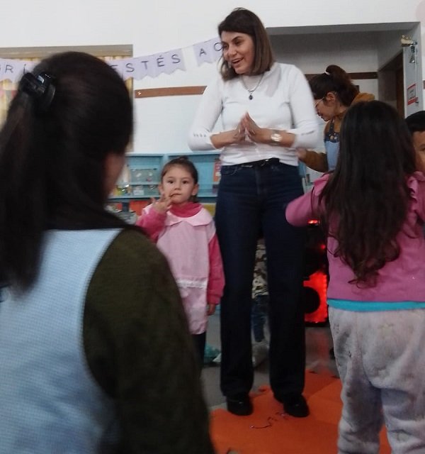 El Municipio de Tigre entregó una nueva biblioteca móvil al Jardín de Infantes N° 921, en Don Torcuato