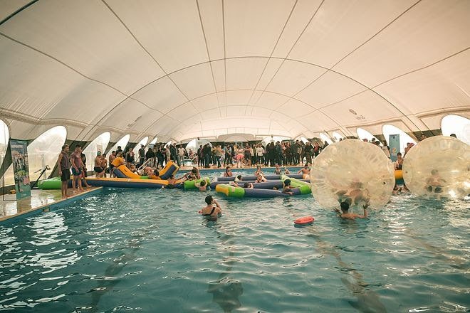 El Municipio renovó la pileta climatizada del Polideportivo de Maquinista Savio