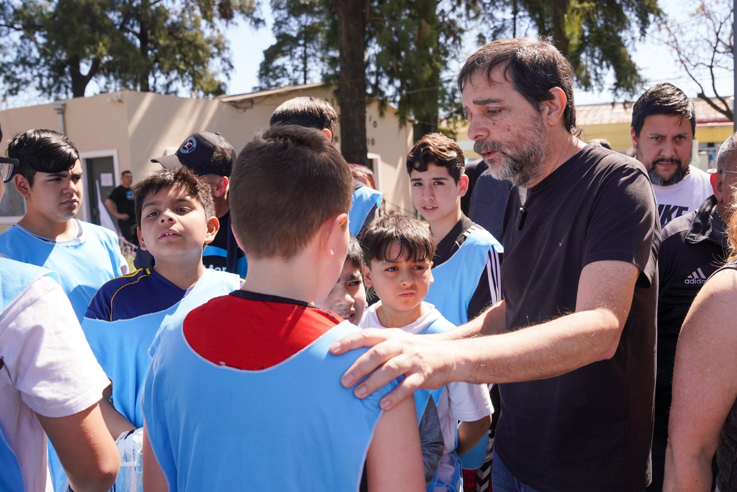 Fernando Moreira inauguró el nuevo espacio multideportivo del Parque José Hernández