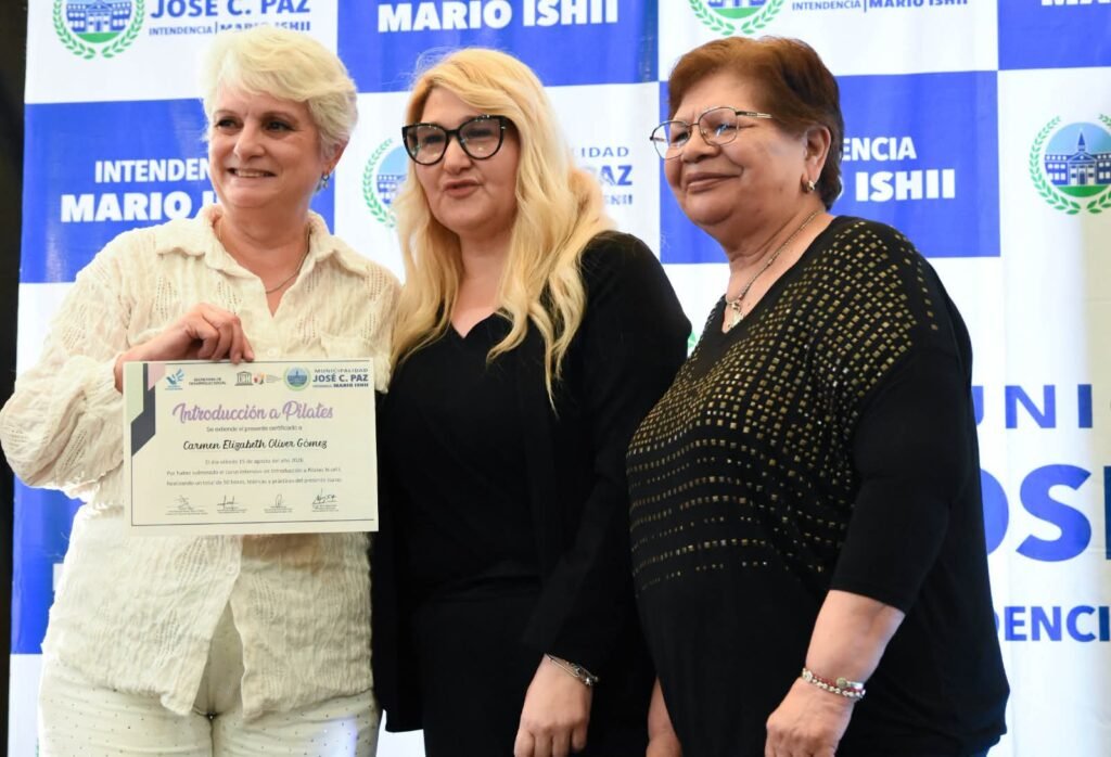 José C. Paz entregó 390 diplomas en la capacitación "La Formación es un Derecho"