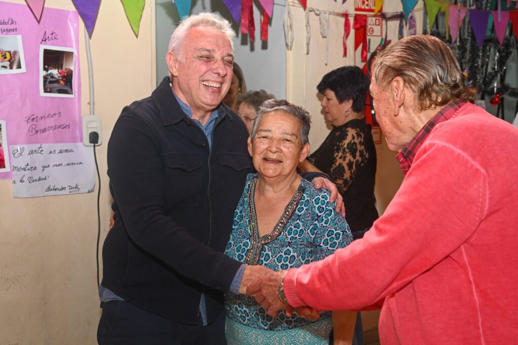 Julio Zamora acompañó el aniversario 27 del “Centro de Jubilados y Pensionados Manantial de Vida”