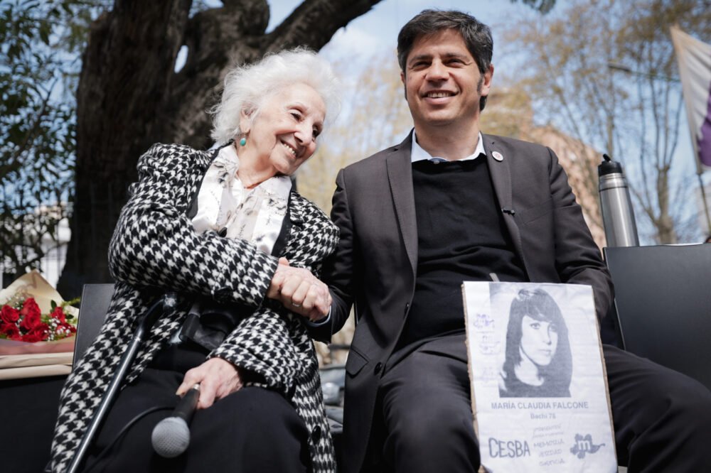 Kicillof “Transformamos la memoria y el dolor en organización y lucha”