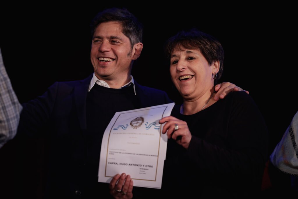 Kicillof encabezó la reinauguración del Autódromo Juan Manuel Fangio