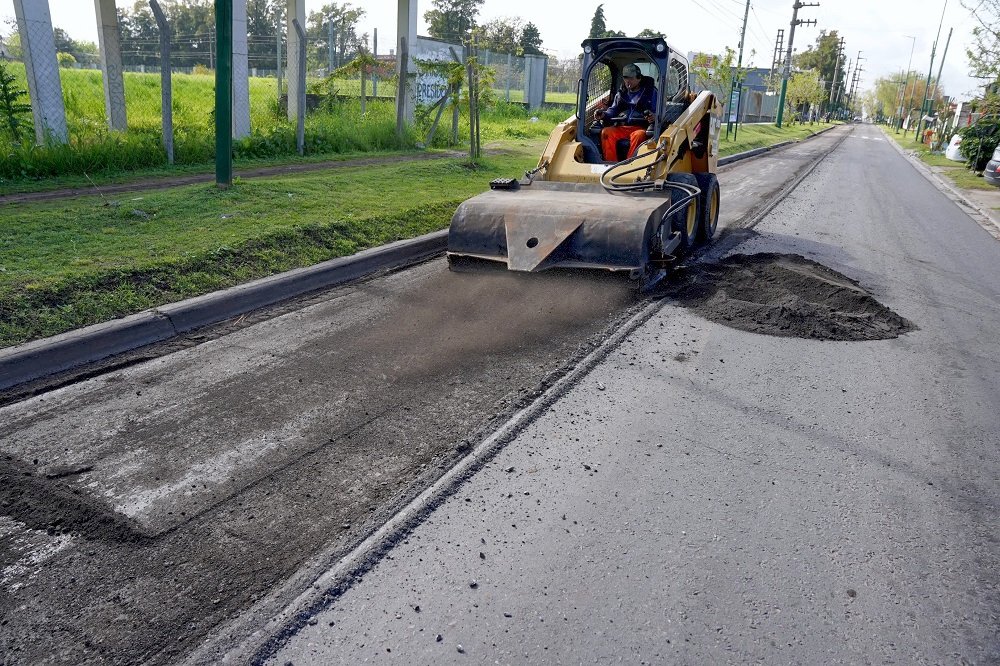 Obras en Ituzaingó para mejorar la circulación vehicular