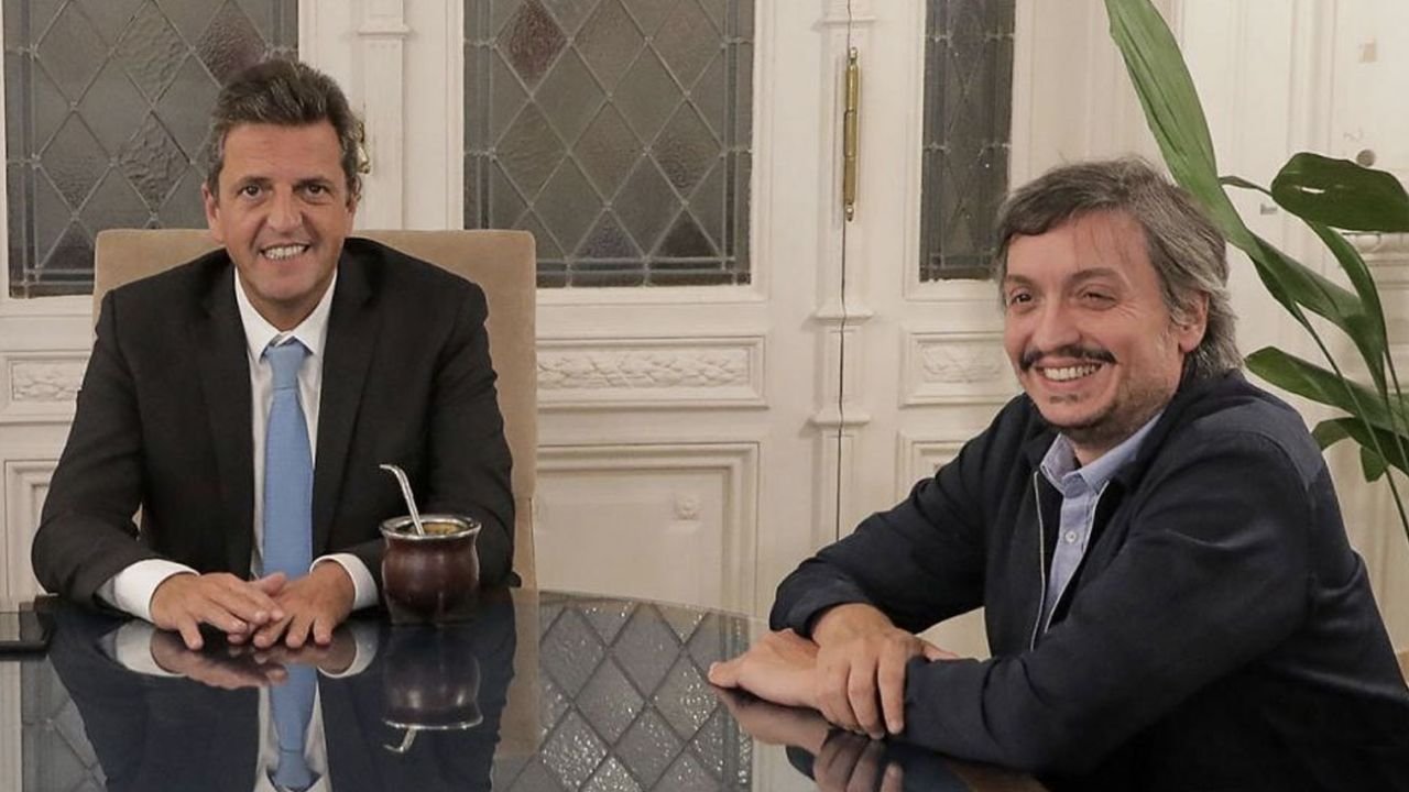 Massa a la Rosada Maximo Kirchner Gobernador bonaerense la fórmula de cristina