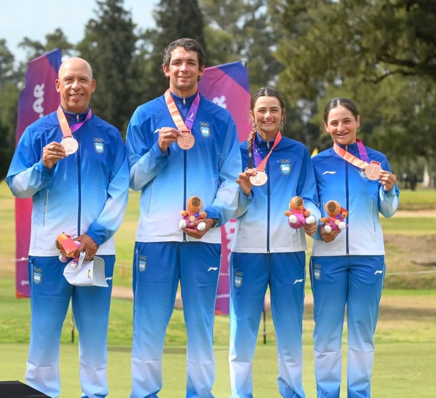 Mia Yaya - Juegos Suramericanos - Golf de Boulogne Medalla Bronce
informenorte.com.ar