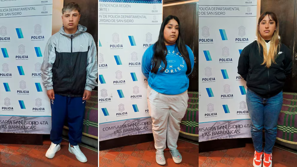 detuvieron -sospechosos - entradera- san isidro