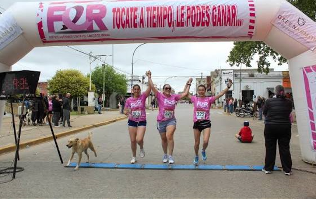 Suipacha - carrera - lucha cáncer de mamas