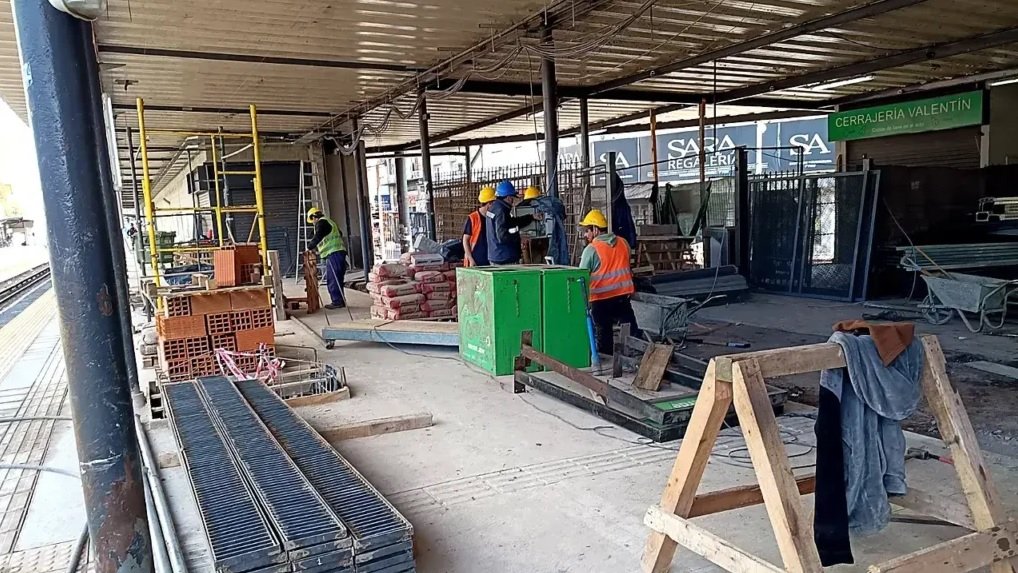 Remodelación - estación - Morón