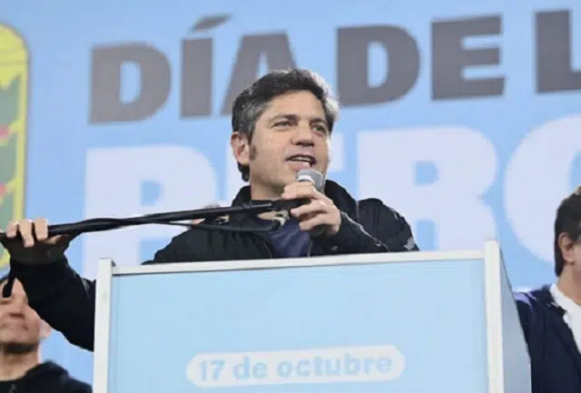 17 de Octubre: Kicillof llamó a construir una alternativa para poner fin al modelo de Milei