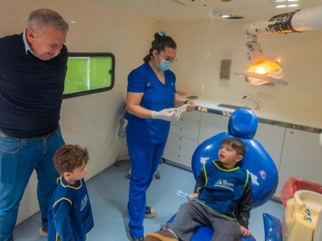 El municipio de San Fernando realizo controles odontológicos en los Jardines Maternales Municipales