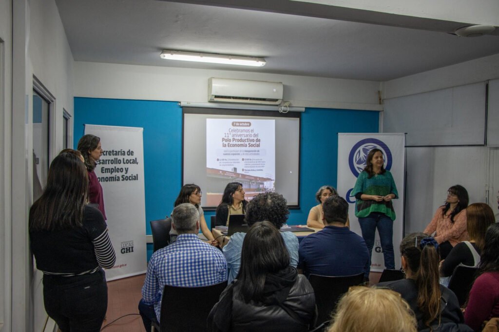 El Municipio de Morón inauguró un nuevo taller textil en el Polo Productivo de la Economía Social