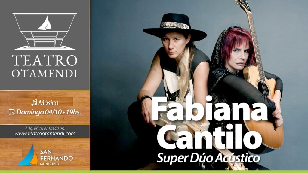 Érica Rivas y Fabiana Cantilo se presentarán este fin de semana en el Teatro Otamendi