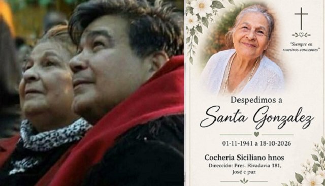 Falleció Santa Isabel González la madre de Mario Ishii en el Día de la Madre