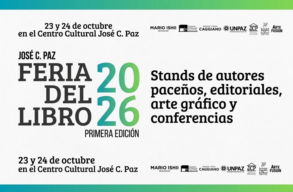 José C. Paz se prepara para la primera edición de su Feria del Libro