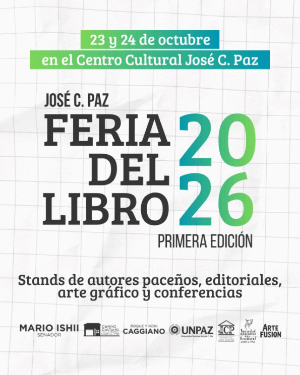 José C. Paz se prepara para la primera edición de su Feria del Libro