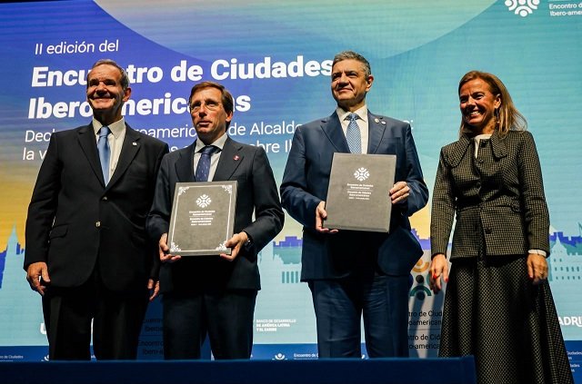 Jorge Macri fue recibido por el rey de España, Felipe VI