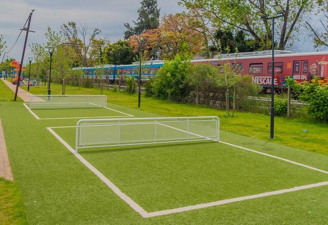 Juan Andreotti anunció la pronta finalización del parque de “La Carbonilla”
