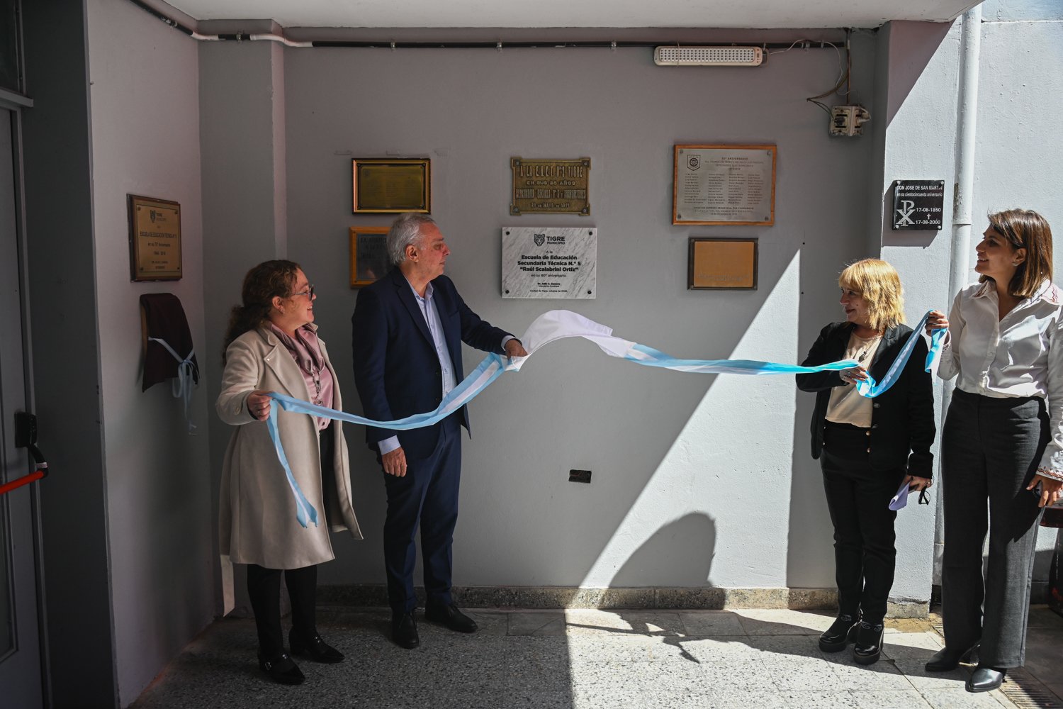 Julio Zamora: “No hay escuela de Tigre donde no se haya ejecutado obras para mejorar la infraestructura"