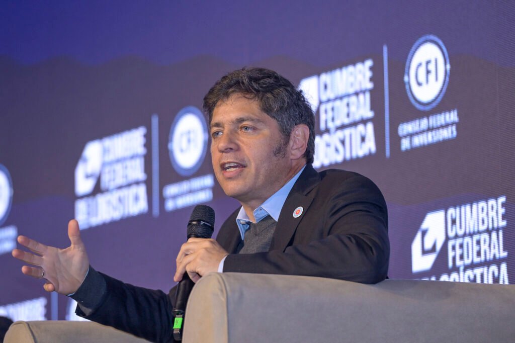 Kicillof participó de la apertura de la 2° Cumbre Federal de Logística