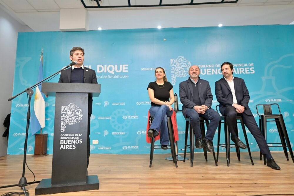 Kicillof y Kreplak encabezaron la presentación del 2° Plan Provincial de Salud Mental