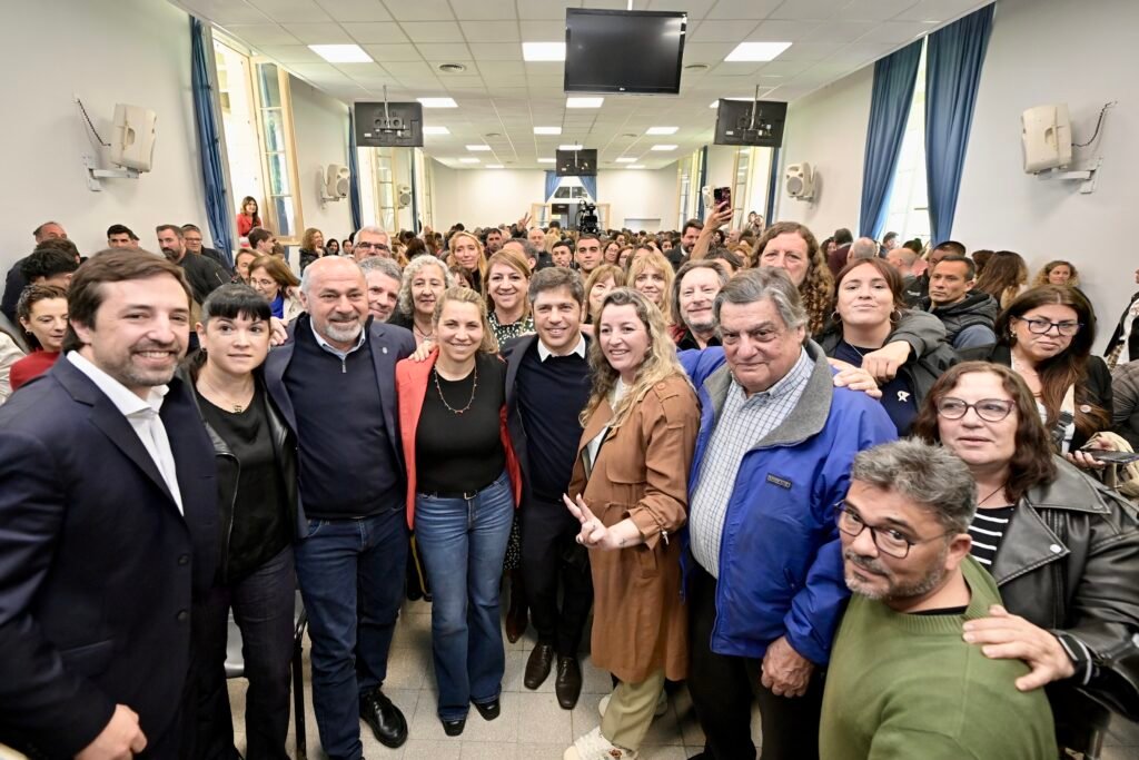 Kicillof y Kreplak encabezaron la presentación del 2° Plan Provincial de Salud Mental
