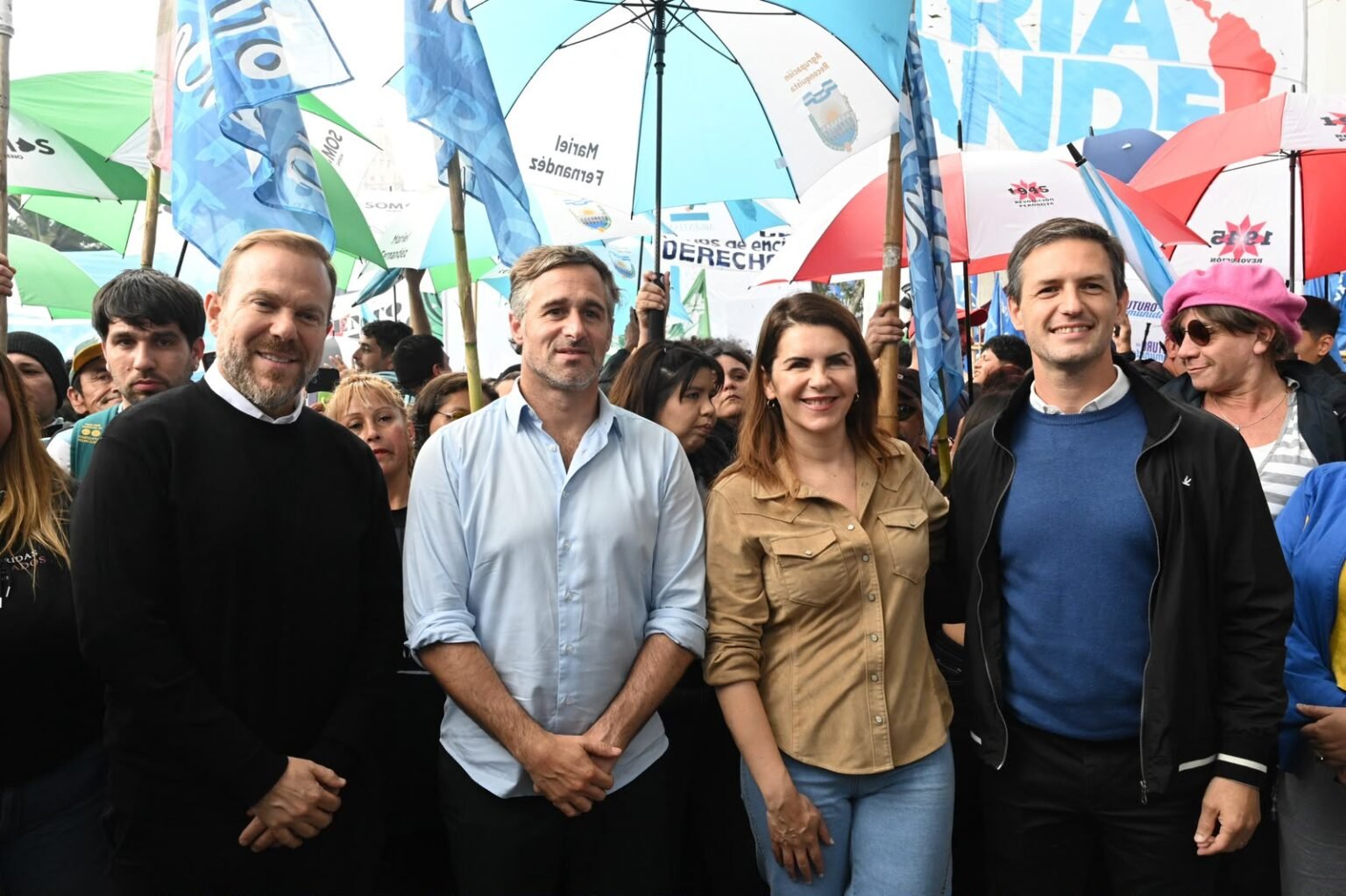 La Liga de Intendentes acompaño el reclamo de la Marcha Universitaria