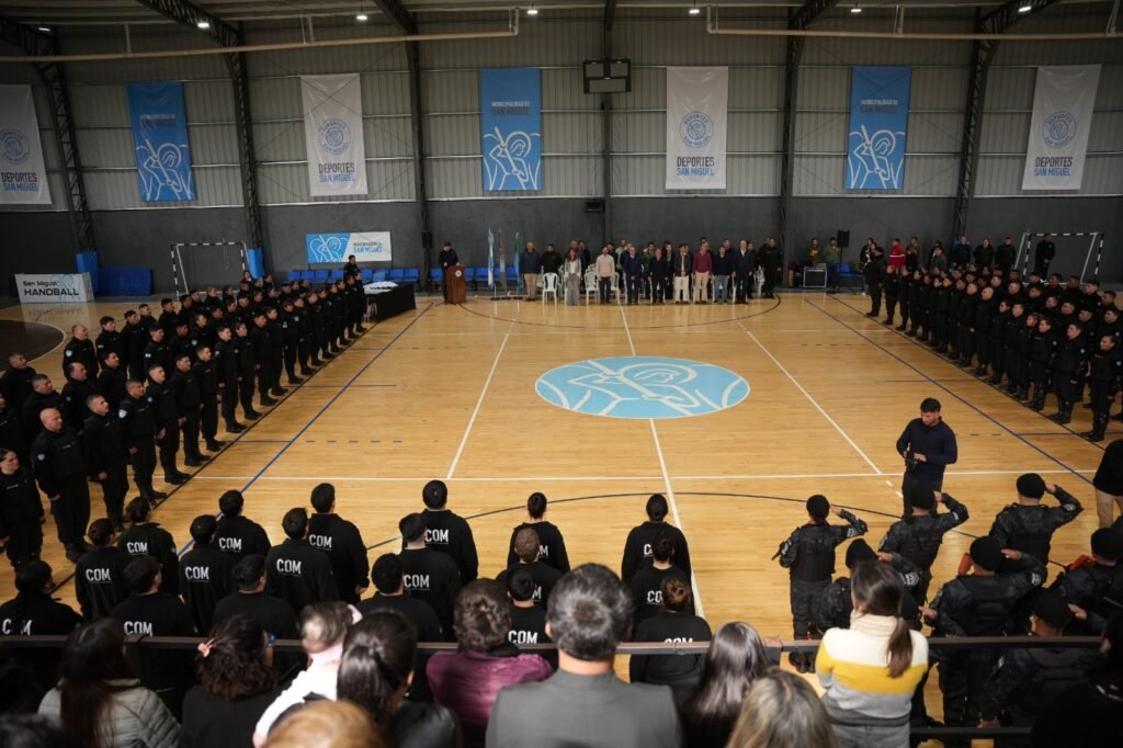 La Policía Municipal de San Miguel se sigue fortaleciendo con el egreso de más de 180 nuevos agentes