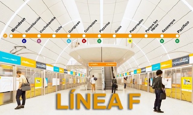Línea F: La Ciudad iniciará en 2027 la obra clave para llevar el subte a Barracas y San Cristóbal