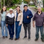 Mariel Fernández recorrió obras en Francisco Álvarez