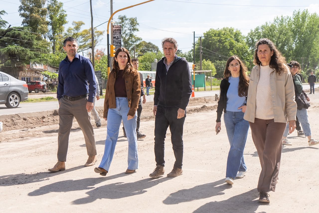 Mariel Fernández y Gabriel Katopodis inauguraron el Puente sobre el Río Reconquista en Paso del Rey
