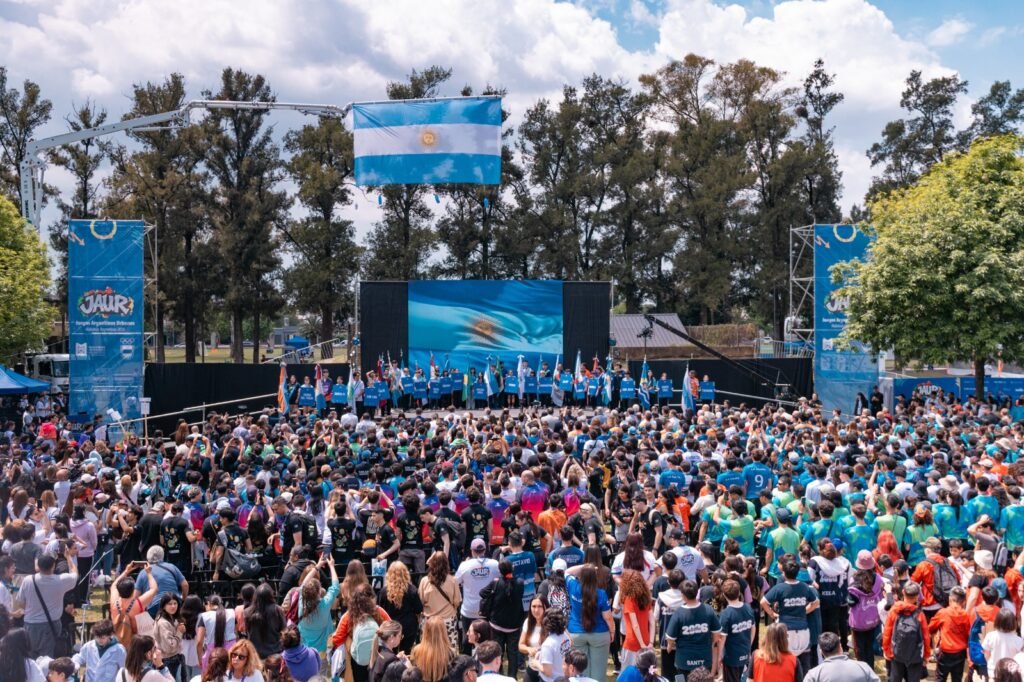 Nardini inauguró la primera edición de los Juegos Argentinos Urbanos