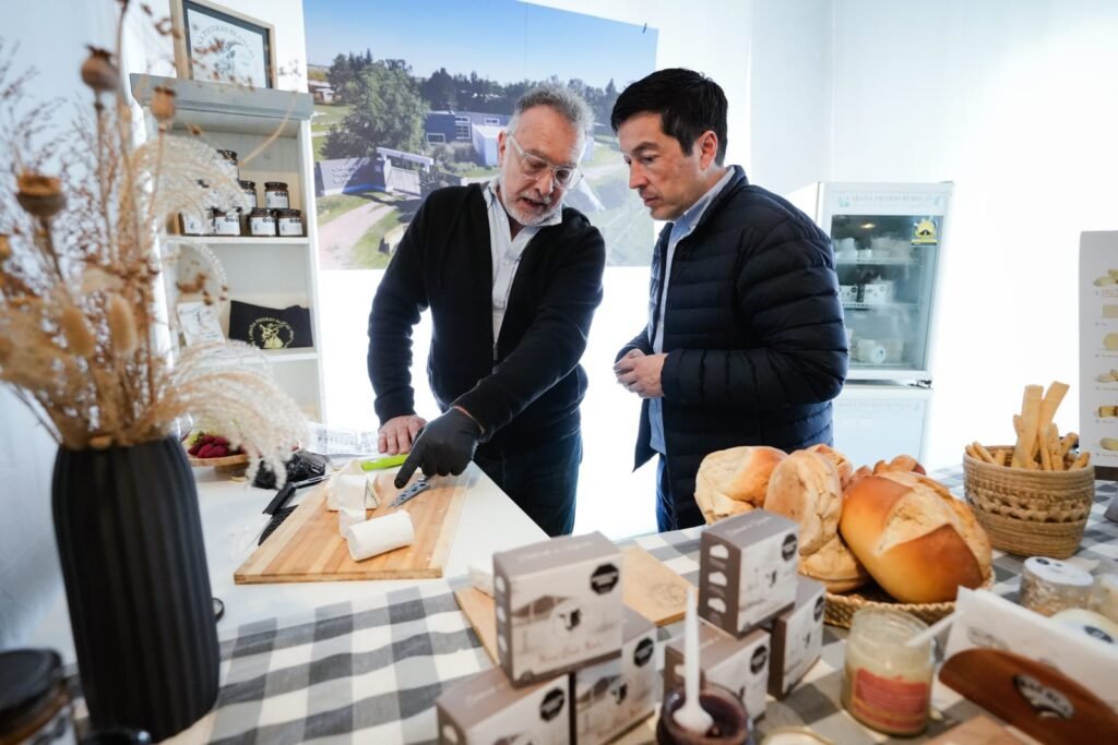 Nardini visitó Suipacha y comenzó a recorrer la provincia luego de anunciar su candidatura