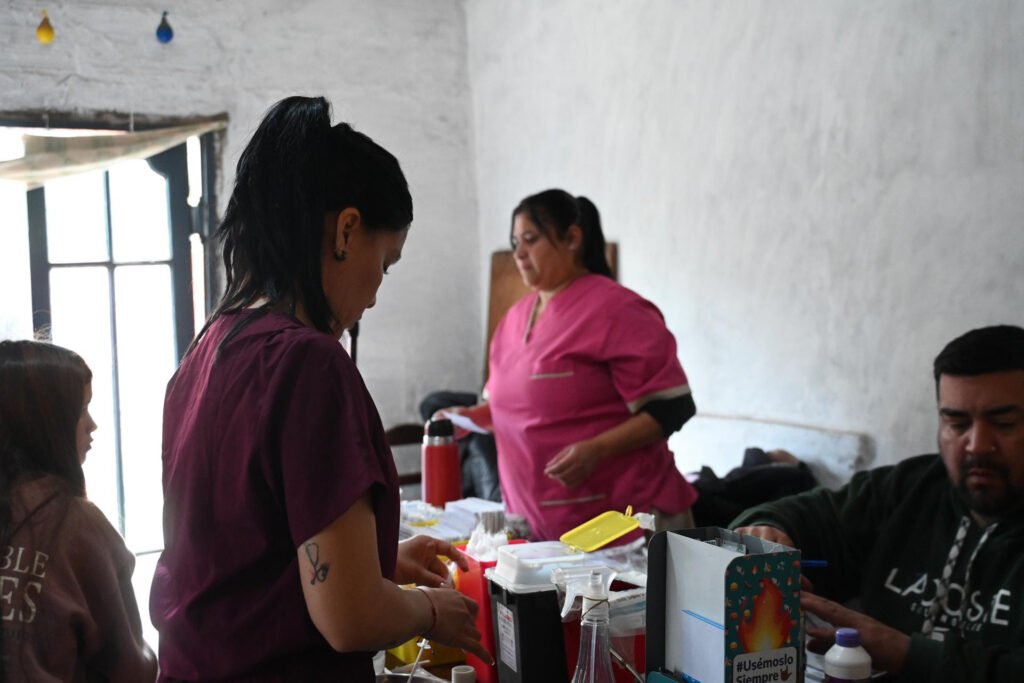 Operativo Territorial más de 400 vecinos de Savio se realizaron controles gratuitos de salud