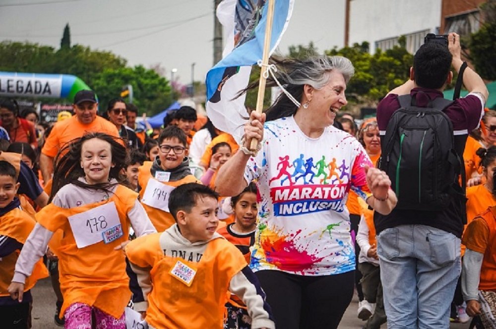 Se realizó la 4° edición de la Maratón inclusiva en José C. Paz