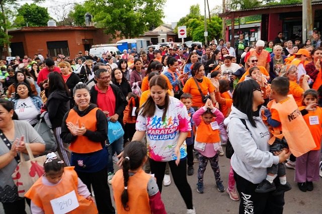 Se realizó la 4° edición de la Maratón inclusiva en José C. Paz