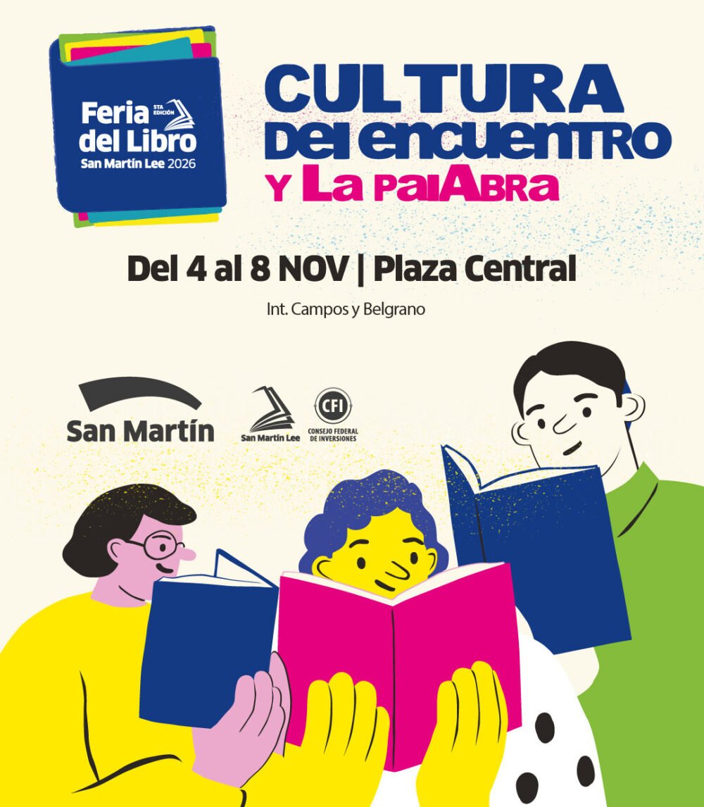 Se viene la 5ta. Feria del Libro de San Martín