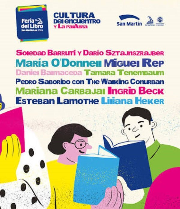 Se viene la 5ta. Feria del Libro de San Martín