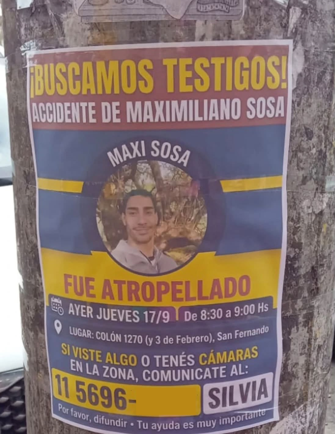 Maximiliano Sosa - Kangoo - San Fernando- Accidente Vial
