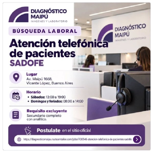 Buscas trabajo - buscan empleados -urgente  
informenorte.com.ar