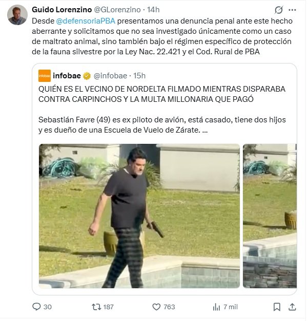 nordelta - carpinchos - defensoría